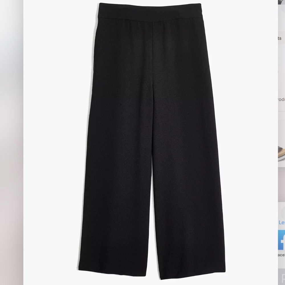 NWT Madewell Tall Huston Pull-On Crop Pants